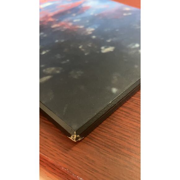 Chris Carr Photography Art Pink Sunset Print Mounted on wood 7.75" x 10" - Picture 6 of 6